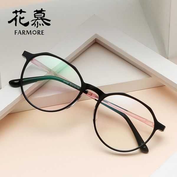 full rim frame shenzhen glasses plastic steel retro plate big face myopia plain fashion sunglasses frames, Black
full rim frame shenzhen glasses plastic steel retro plate big face myopia plain fashion sunglasses frames, Black