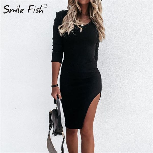 women dresses black dress gray 2021 autumn winter bodycon elegant clubwear harujuku party v-neck side split m0063 casual, Black;gray
women dresses black dress gray 2021 autumn winter bodycon elegant clubwear harujuku party v-neck side split m0063 casual, Black;gray