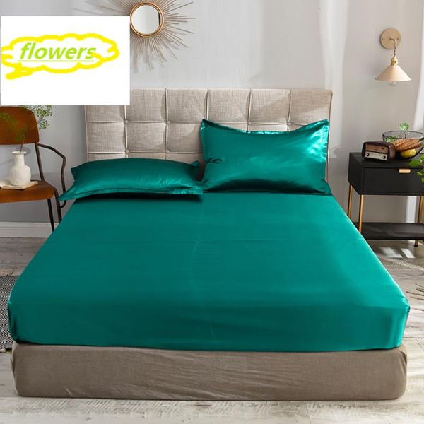 sheets & sets srf 1 piece luxury 100% stain silk green fitted sheet mattress cover elastic rubber band printed bed for women men
sheets & sets srf 1 piece luxury 100% stain silk green fitted sheet mattress cover elastic rubber band printed bed for women men