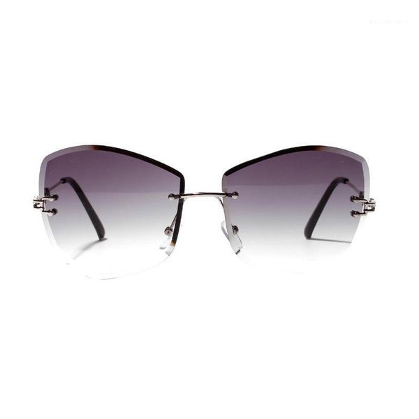 sunglasses fashion women's borderless cat's eye diamond-shaped transparent personality color progressive lens section, White;black
sunglasses fashion women's borderless cat's eye diamond-shaped transparent personality color progressive lens section, White;black