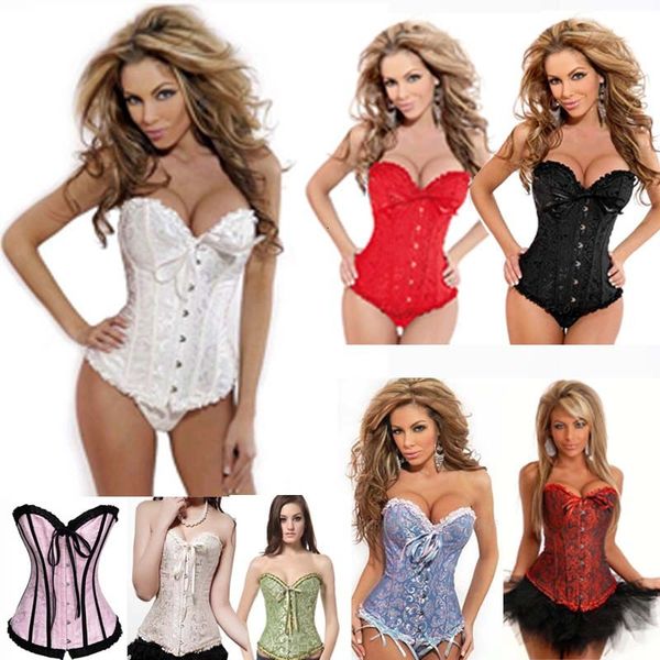 corset court body shaping clothes, Red;black