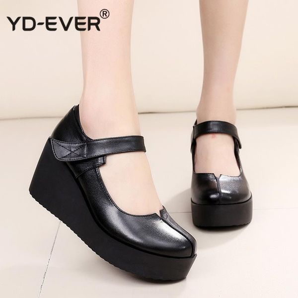dress shoes 2021 spring leather women pumps platform wedges round toes ankle strap black high heels
dress shoes 2021 spring leather women pumps platform wedges round toes ankle strap black high heels