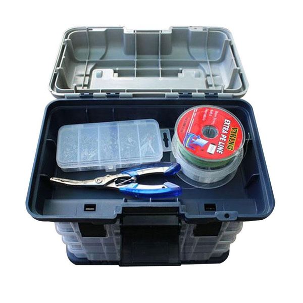 fishing accessories portable outdoor 5 layer tackle tool storage box with handle plastic
fishing accessories portable outdoor 5 layer tackle tool storage box with handle plastic