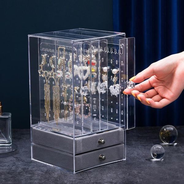 other home decor transparent earrings storage box jewelry display stand dustproof acrylic drawer rack necklace cabinet
other home decor transparent earrings storage box jewelry display stand dustproof acrylic drawer rack necklace cabinet