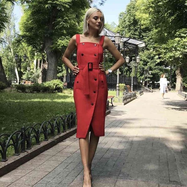 dresses office lady spaghetti strap sashes sheath square collar sleeveless side button elegant 2021 women dress, Black;gray
dresses office lady spaghetti strap sashes sheath square collar sleeveless side button elegant 2021 women dress, Black;gray