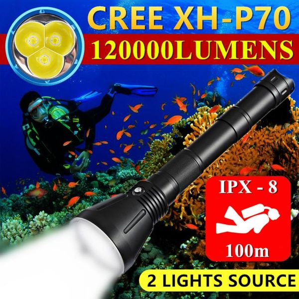 flashlights torches 3*cree xhp70 high power underwater 100m dive fill light powerful ipx8 waterproof led scuba lights professiona
flashlights torches 3*cree xhp70 high power underwater 100m dive fill light powerful ipx8 waterproof led scuba lights professiona
