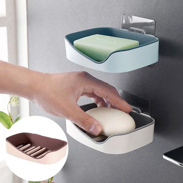 soap dishes rack no drilling wall mounted double layer holder sponge dish bathroom accessories self adhesive
soap dishes rack no drilling wall mounted double layer holder sponge dish bathroom accessories self adhesive