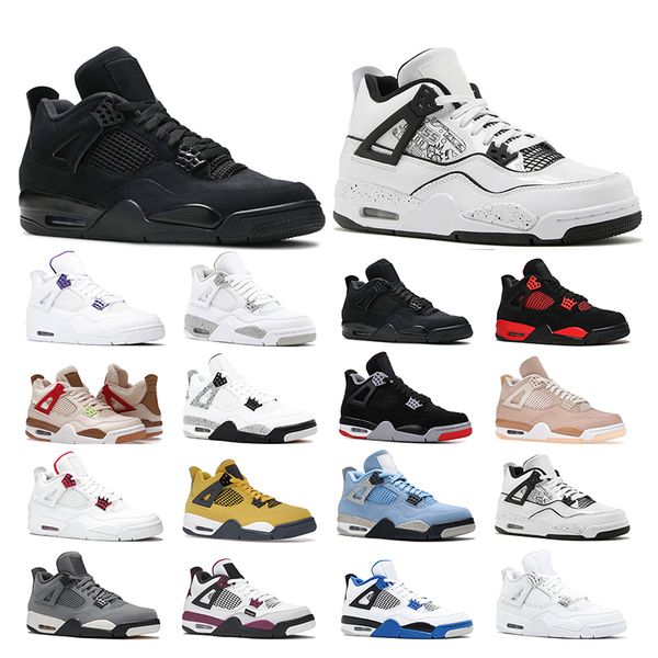 basketball shoes 4s men black cat sail white oreo university bule wild things fired red thunder womens mens trainers sports sneakers size 5.
basketball shoes 4s men black cat sail white oreo university bule wild things fired red thunder womens mens trainers sports sneakers size 5.
