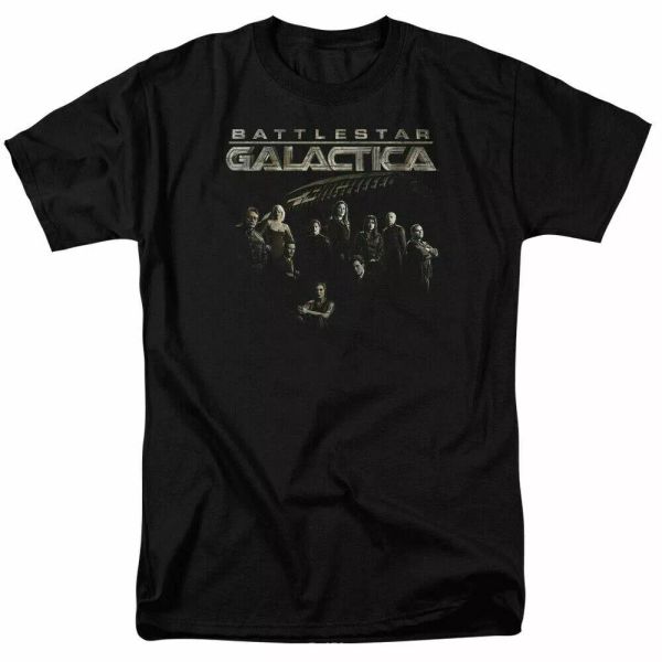 battlestar galactica battle cast t shirt licensed sci-fi tv show tee new black, White;black
battlestar galactica battle cast t shirt licensed sci-fi tv show tee new black, White;black