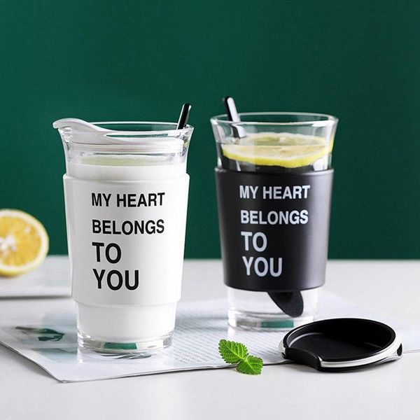 cxd-korean glass coffee cup personality with lid water fashion office ins home simple wine glasses
cxd-korean glass coffee cup personality with lid water fashion office ins home simple wine glasses