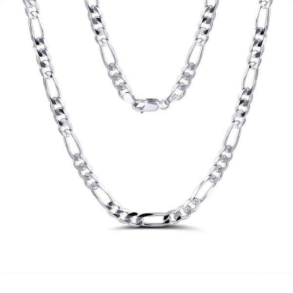 rinntin sc34 men thick chain hiphop jewelry 925 sterling sier diamond-cut figaro chain necklace, Silver
rinntin sc34 men thick chain hiphop jewelry 925 sterling sier diamond-cut figaro chain necklace, Silver