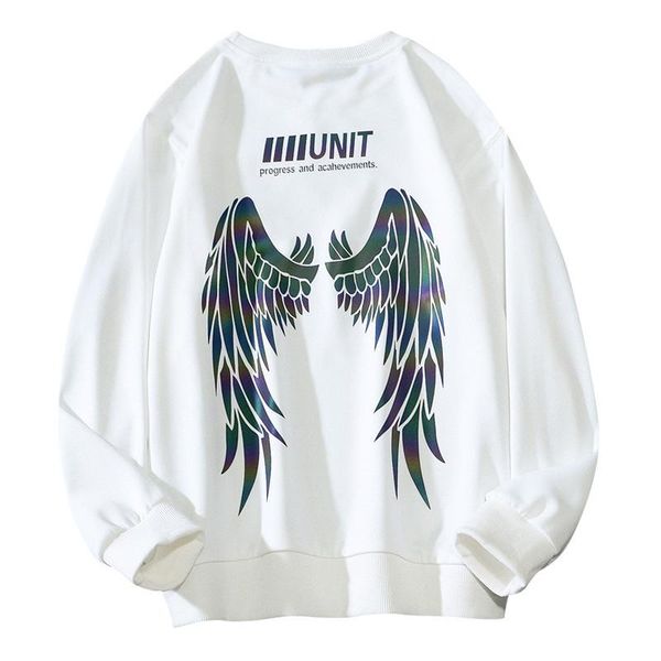 men's hoodies & sweatshirts trending fashion colorful reflecting wing printed for men hip hop streetwear couple's clothing polyest, Black
men's hoodies & sweatshirts trending fashion colorful reflecting wing printed for men hip hop streetwear couple's clothing polyest, Black
