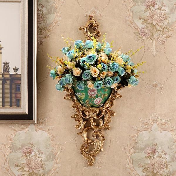 european style resin wall hanging vase flowerpot decoration modern luxury flower arrangement living room vases
european style resin wall hanging vase flowerpot decoration modern luxury flower arrangement living room vases