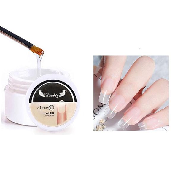 nail gel art builder 15ml natural pink clear white orange extend nails finger extension crystal manicure tool, Red;pink
nail gel art builder 15ml natural pink clear white orange extend nails finger extension crystal manicure tool, Red;pink
