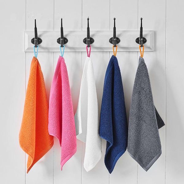 towel 1pc 33x34cm square 100% cotton solid color couples face children soft absorbent wash cloth with hook
towel 1pc 33x34cm square 100% cotton solid color couples face children soft absorbent wash cloth with hook