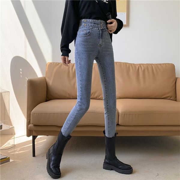 jeans women's tight-fitting high-waisted slimming 2021 autumn clothes casual all-match slim-fitting pencil pants, Blue
jeans women's tight-fitting high-waisted slimming 2021 autumn clothes casual all-match slim-fitting pencil pants, Blue