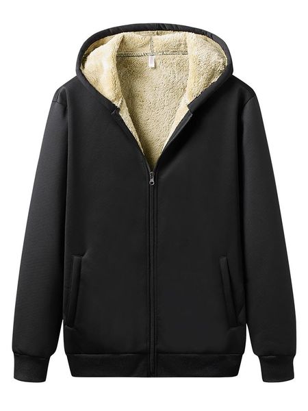 men's hoodies & sweatshirts men jacket winter plush thickened sweater cardigan warm and cold proof lamb cashmere hooded fashion mens, Black
men's hoodies & sweatshirts men jacket winter plush thickened sweater cardigan warm and cold proof lamb cashmere hooded fashion mens, Black
