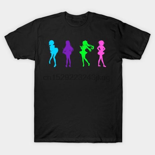men's t-shirts men t-shirt ddlc girls colored silhouettes tshirt women t shirt, White;black
men's t-shirts men t-shirt ddlc girls colored silhouettes tshirt women t shirt, White;black