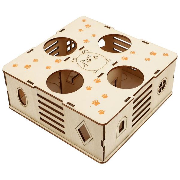 small animal supplies 1pc hamster pet wood maze tunnel mice funny labyrinth activity
small animal supplies 1pc hamster pet wood maze tunnel mice funny labyrinth activity