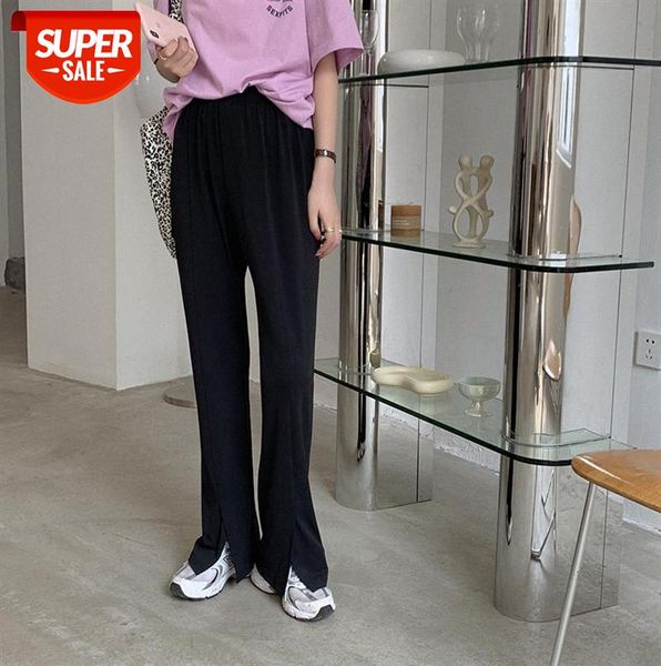 huang zheng split light casual pants women korean style high waist straight drape mopping trousers xkq210332 #152a, Black;gray
huang zheng split light casual pants women korean style high waist straight drape mopping trousers xkq210332 #152a, Black;gray