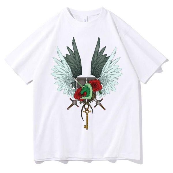 japan anime attack on titan short sleeve vintage cool military regiment print t-shirt men/women fashion harajuku tshirt men's t-shirts, White;black
japan anime attack on titan short sleeve vintage cool military regiment print t-shirt men/women fashion harajuku tshirt men's t-shirts, White;black