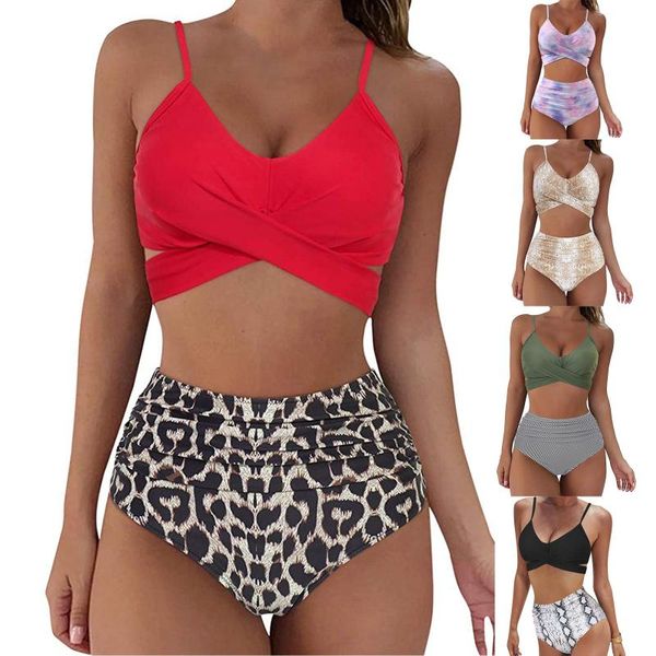 women's swimwear variety of styles bikinis fashion summer tie-dye split two-piece halter bikini swimsuit drop, White;black
women's swimwear variety of styles bikinis fashion summer tie-dye split two-piece halter bikini swimsuit drop, White;black
