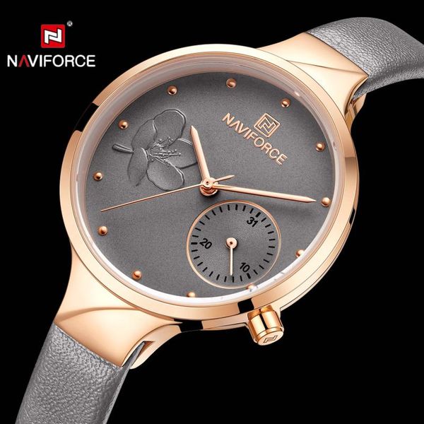 wristwatches naviforce fashion women quartz watchesleather strap girl clock simple elegant lady watch relogio feminino waterproof 2021, Slivery;brown
wristwatches naviforce fashion women quartz watchesleather strap girl clock simple elegant lady watch relogio feminino waterproof 2021, Slivery;brown