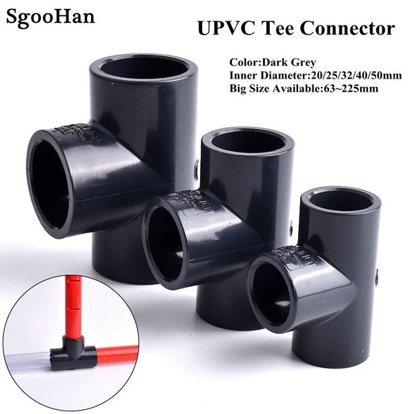inner diameter 20~63mm upvc pipe tee connector irrigation system hydroponics planting frame plastic 3-way socket connectors watering equipme
inner diameter 20~63mm upvc pipe tee connector irrigation system hydroponics planting frame plastic 3-way socket connectors watering equipme