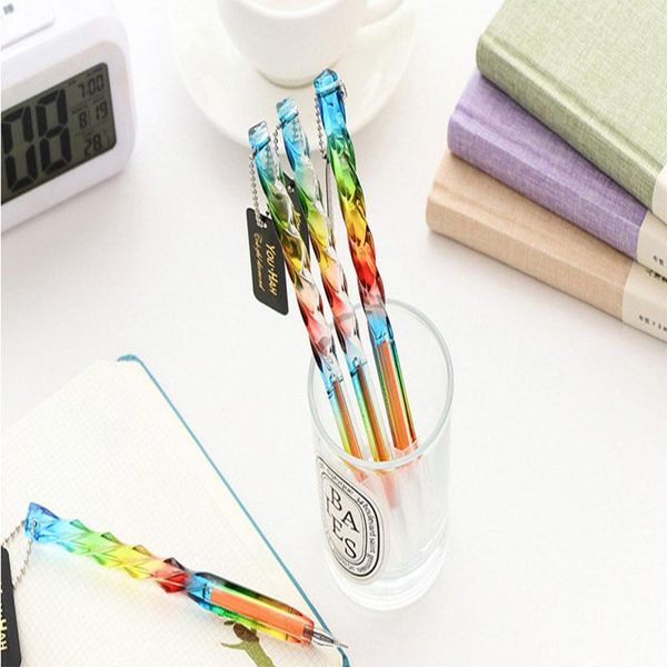 gel pens 2pc colorful gelpen 0.5mm black ink kawaii shinning office school smooth writing stationery funny crystal rainbowpen gift
gel pens 2pc colorful gelpen 0.5mm black ink kawaii shinning office school smooth writing stationery funny crystal rainbowpen gift