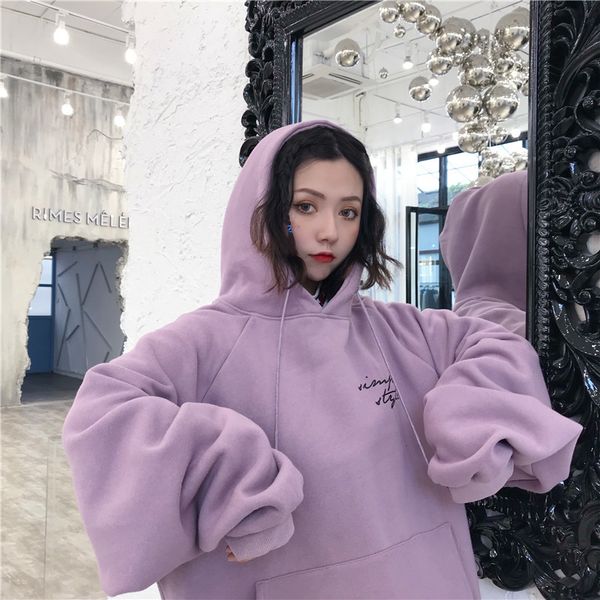 women's hoodies & sweatshirts women thicker plus velvet warm soft letter printed simple all-match pockets leisure pullovers womens, Black
women's hoodies & sweatshirts women thicker plus velvet warm soft letter printed simple all-match pockets leisure pullovers womens, Black