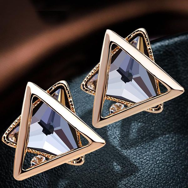 elifashion elegant rhinestone & metal double triangles design earrings stud for women sweet fashion jewelry party, Golden;silver
elifashion elegant rhinestone & metal double triangles design earrings stud for women sweet fashion jewelry party, Golden;silver