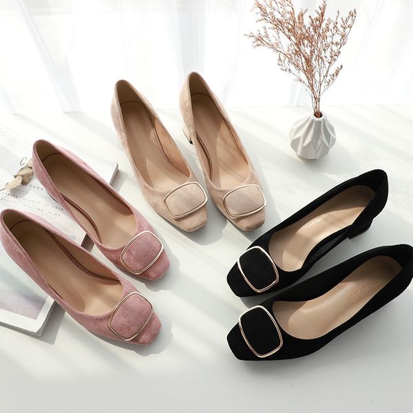 dress shoes 2021 spring thick low high heel black flock single square toe women's pumps pink office o0020 7uun
dress shoes 2021 spring thick low high heel black flock single square toe women's pumps pink office o0020 7uun