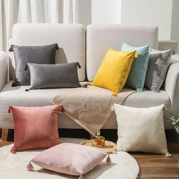 pillow case french simple cushion cover solid color dutch velvet with tassels yellow beige home decor throw 45x45cm
pillow case french simple cushion cover solid color dutch velvet with tassels yellow beige home decor throw 45x45cm