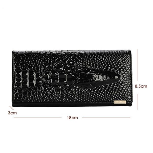 wallets long crocodile skin wallets, women's handbags, bracelets, cards, id card holders, Red;black
wallets long crocodile skin wallets, women's handbags, bracelets, cards, id card holders, Red;black
