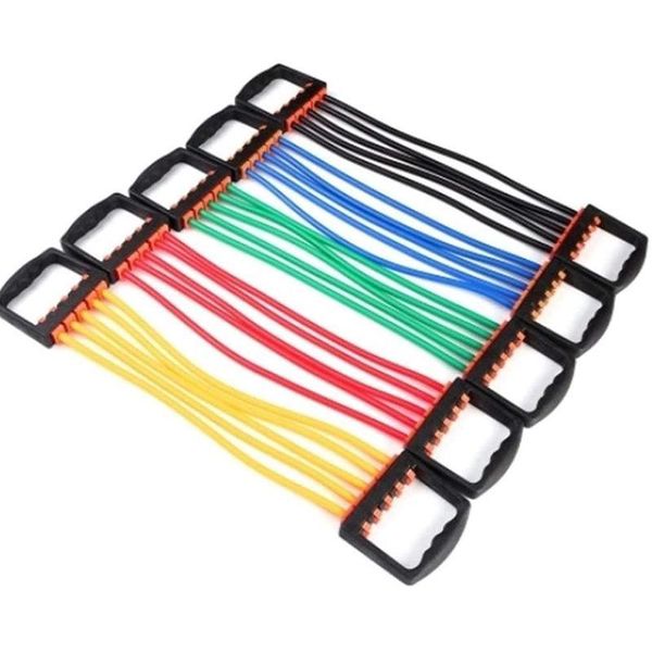 resistance bands detachable 5 tubes chest expander indoor sport arm strength trainer yoga exercise workout pull rope fitness equipment
resistance bands detachable 5 tubes chest expander indoor sport arm strength trainer yoga exercise workout pull rope fitness equipment