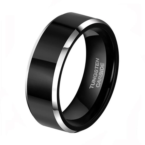 8mm black tungsten carbide ring men women wedding engagement band fashion jewelry male party gift bague homme anel masculino rings, Slivery;golden
8mm black tungsten carbide ring men women wedding engagement band fashion jewelry male party gift bague homme anel masculino rings, Slivery;golden