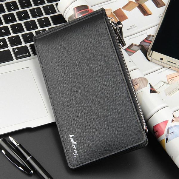 wallets baellerry men classic long style card holder male purse quality zipper large capacity big wallet for, Red;black
wallets baellerry men classic long style card holder male purse quality zipper large capacity big wallet for, Red;black