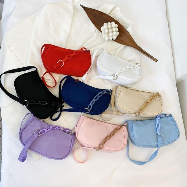 evening bags women's nylon handbag simple daily travel underarm shoulder female shopping totes purse for women 2021 fashion bag
evening bags women's nylon handbag simple daily travel underarm shoulder female shopping totes purse for women 2021 fashion bag