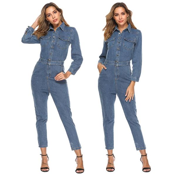 women's jumpsuits & rompers women long sleeve bodysuit high waist jeans bodycon denim overalls romper trouser jumpsuit playsuit female, Black;white
women's jumpsuits & rompers women long sleeve bodysuit high waist jeans bodycon denim overalls romper trouser jumpsuit playsuit female, Black;white
