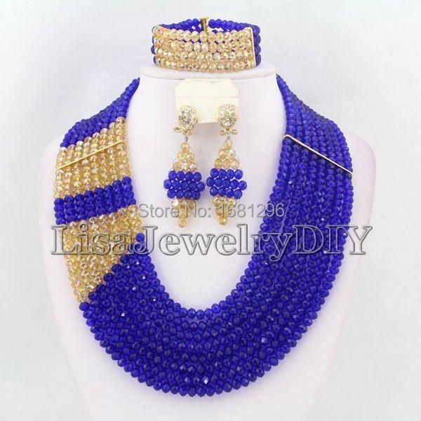 earrings & necklace gorgeous african beads jewelry sets nigerian wedding crystal set hd1612, Silver
earrings & necklace gorgeous african beads jewelry sets nigerian wedding crystal set hd1612, Silver