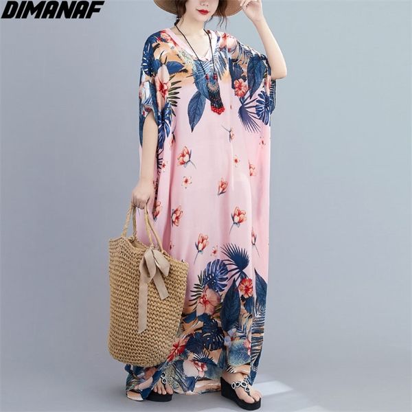 plus size women dress flower print bohemian beach summer pink sundress maxi loose design casual long 210531, Black;gray
plus size women dress flower print bohemian beach summer pink sundress maxi loose design casual long 210531, Black;gray