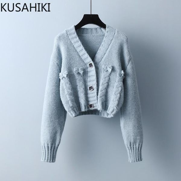 women's knits & tees kushaiki short knitwear coat women 2021 autumn korean twisted knitted cardigan causal long sleeve v-neck sweater 6, White
women's knits & tees kushaiki short knitwear coat women 2021 autumn korean twisted knitted cardigan causal long sleeve v-neck sweater 6, White