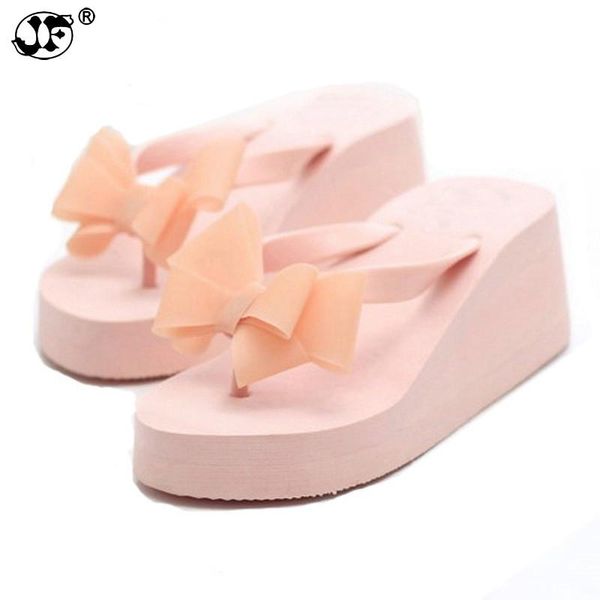 women sandals 2021 flowers wedges summer sweet bowtie platform beach flip flops shoes 753, Black
women sandals 2021 flowers wedges summer sweet bowtie platform beach flip flops shoes 753, Black