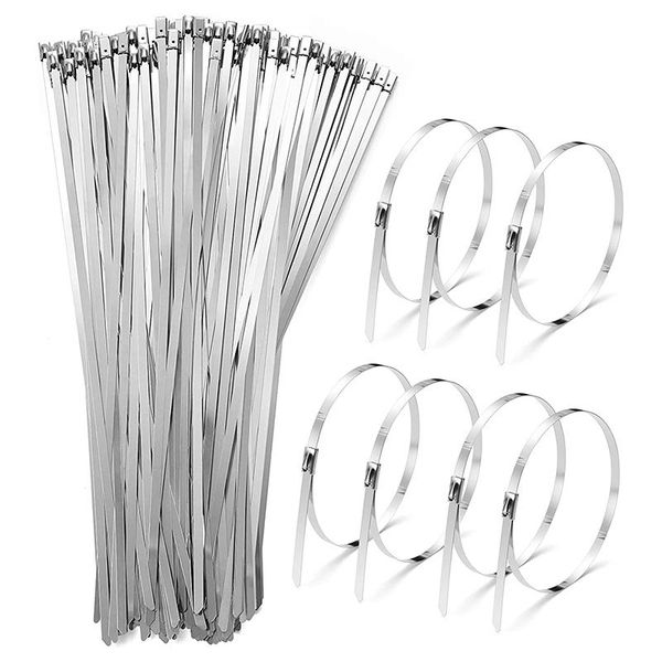 other garden supplies metal zip ties 11.8inch, heavy duty 304 stainless steel cable ties, multi-purpose self-locking strap (100 pcs)
other garden supplies metal zip ties 11.8inch, heavy duty 304 stainless steel cable ties, multi-purpose self-locking strap (100 pcs)