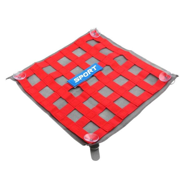 car organizer nylon red / green auto dirt ribbon window net 13"x13"
car organizer nylon red / green auto dirt ribbon window net 13"x13"