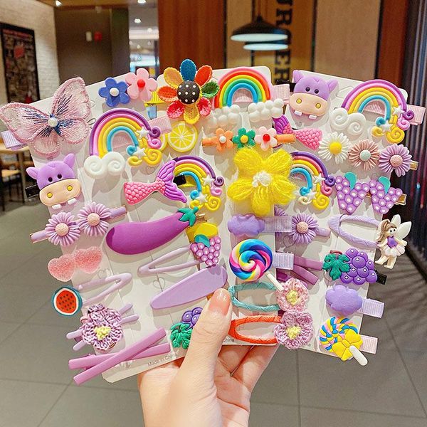 hair accessories 14pcs/set girls cute colorful cartoon flower barrettes kids sweet clips hairpins headdress fashion, Slivery;white
hair accessories 14pcs/set girls cute colorful cartoon flower barrettes kids sweet clips hairpins headdress fashion, Slivery;white