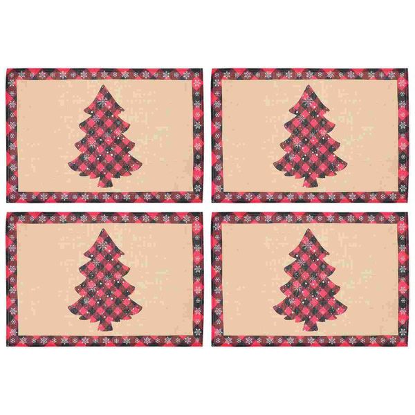 mats & pads 4pcs christmas table cloth dinner decoration mat restaurant decor
mats & pads 4pcs christmas table cloth dinner decoration mat restaurant decor