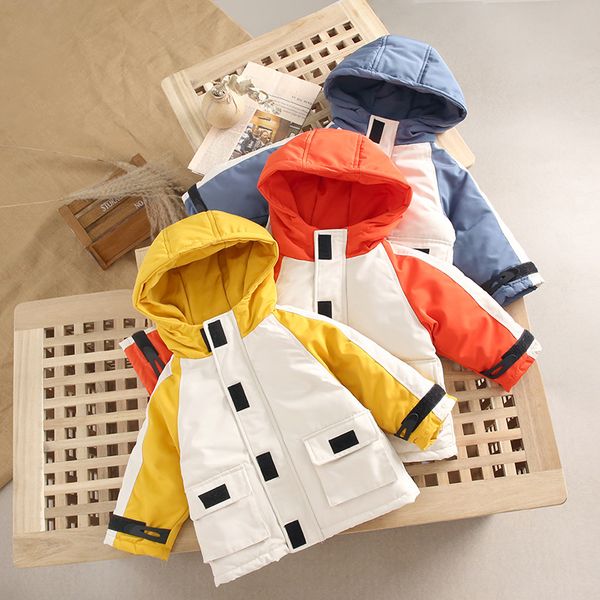 childrensmatchingcolorhoodedcartooncotton-paddedjacket2021winterthickenclothesboysandgirlsenglandstylejacket, Blue;gray
childrensmatchingcolorhoodedcartooncotton-paddedjacket2021winterthickenclothesboysandgirlsenglandstylejacket, Blue;gray