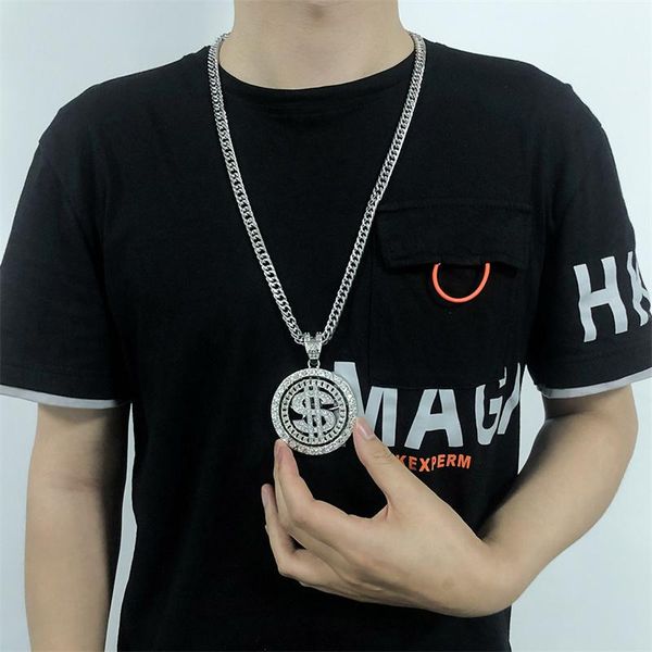 pendant necklaces hip hop jewelry accessories fashion gold silver color dollar symbol pave zircon luxury hip-hop necklace
pendant necklaces hip hop jewelry accessories fashion gold silver color dollar symbol pave zircon luxury hip-hop necklace