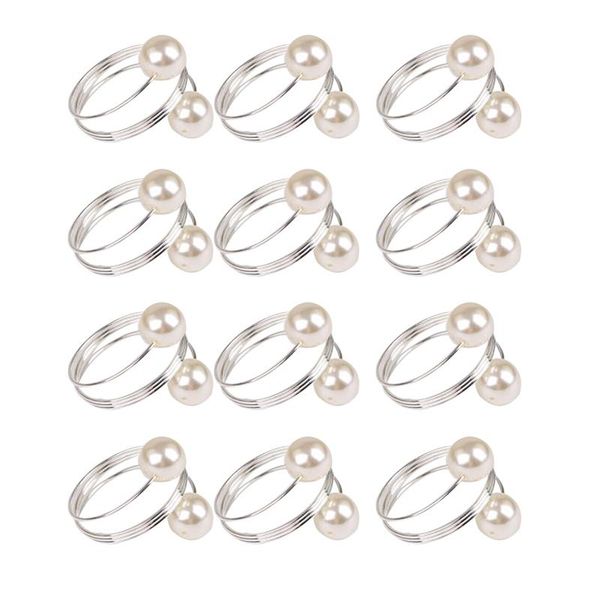 napkin rings 12pcs alloy silver plated pearl bead ring serviette buckle holder el wedding party favour decoration
napkin rings 12pcs alloy silver plated pearl bead ring serviette buckle holder el wedding party favour decoration